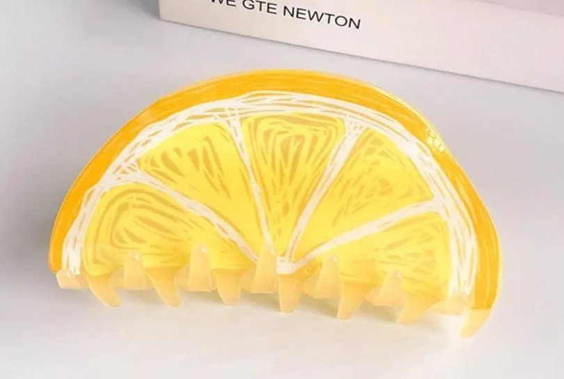 Lemon Claw Clip