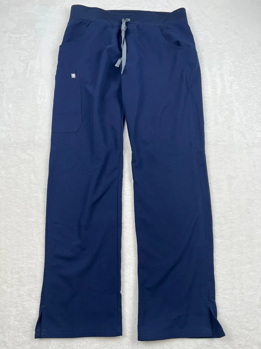 FIGS Kade Cargo Scrub Pants Navy Women’s Size Medium