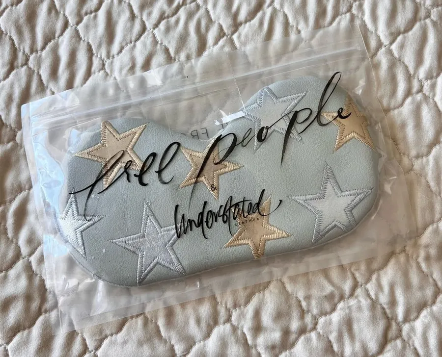 Free People x Understated Leather Starry Eyed Sleeping Mask Celestial Y2K Boho