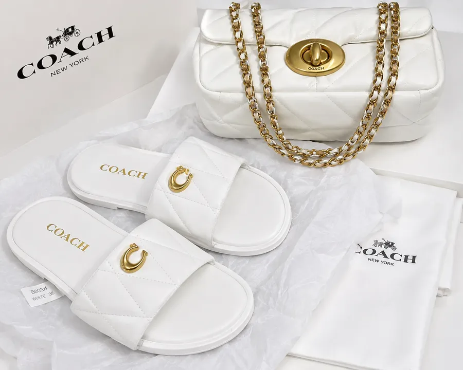 TORY BURCH • WIHTE MILLER SANDALS