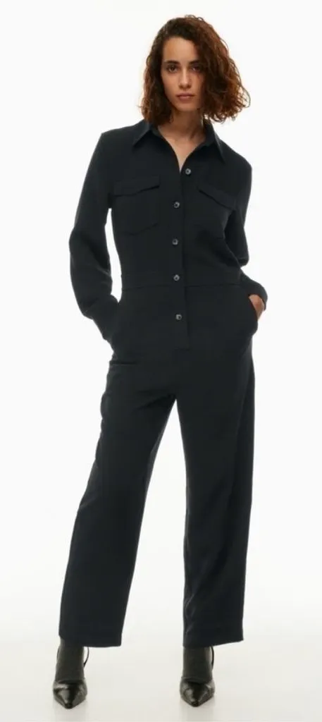 Wilfred Aritzia Laneway Jumpsuit Black NWT small