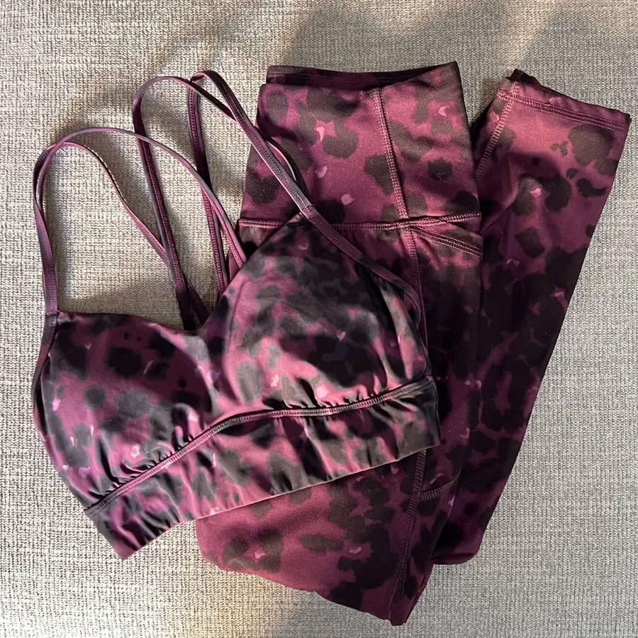 All in Motion Leopard Print Workout Set