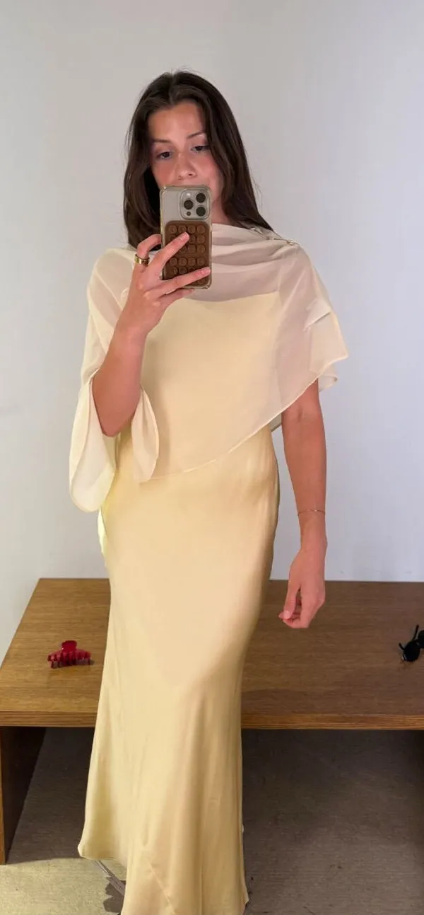 Reformation Lilibeth Silk Dress