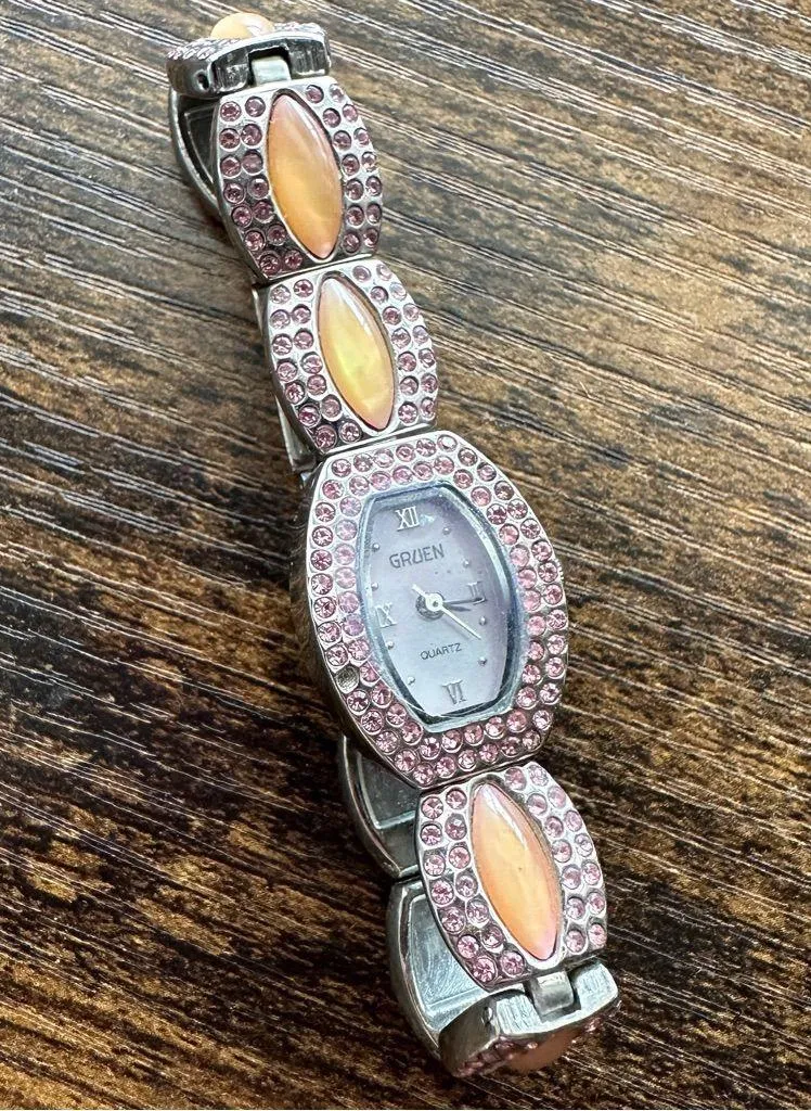 GRUEN Quartz Bangle Bracelet Watch