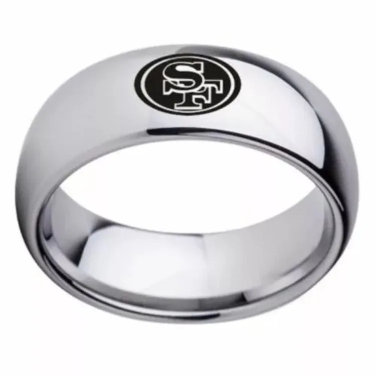 Silver Arc San Francisco 49ers Ring