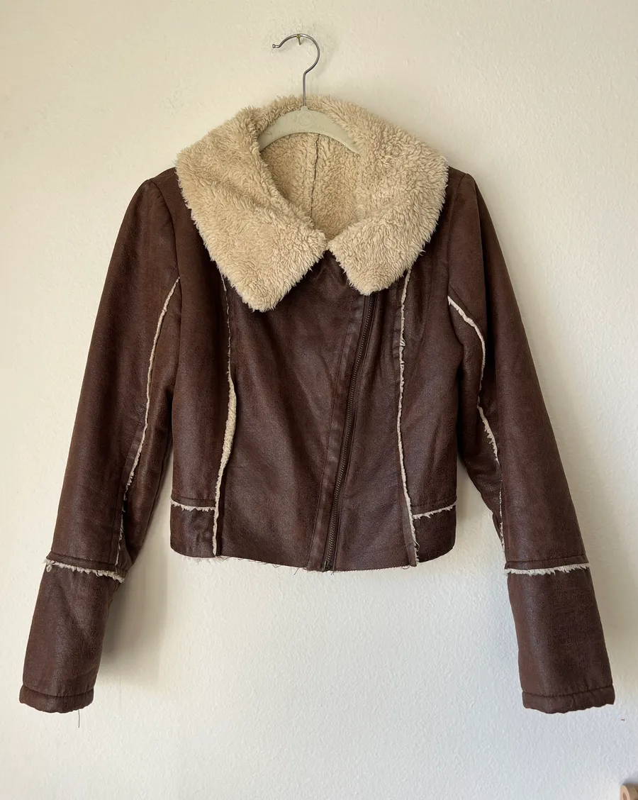 Shearling Aviator Jacket