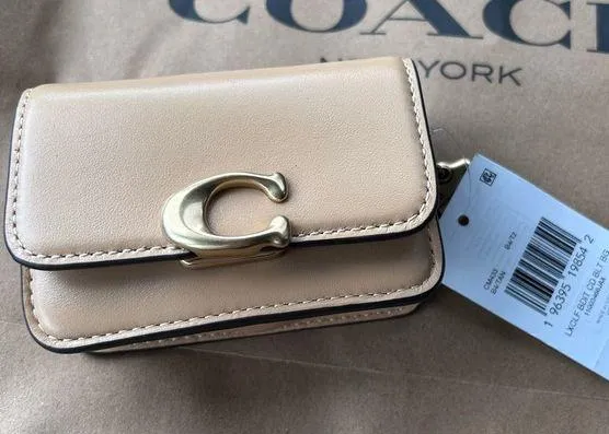 Tan Bandit Card Case Belt Bag NWT