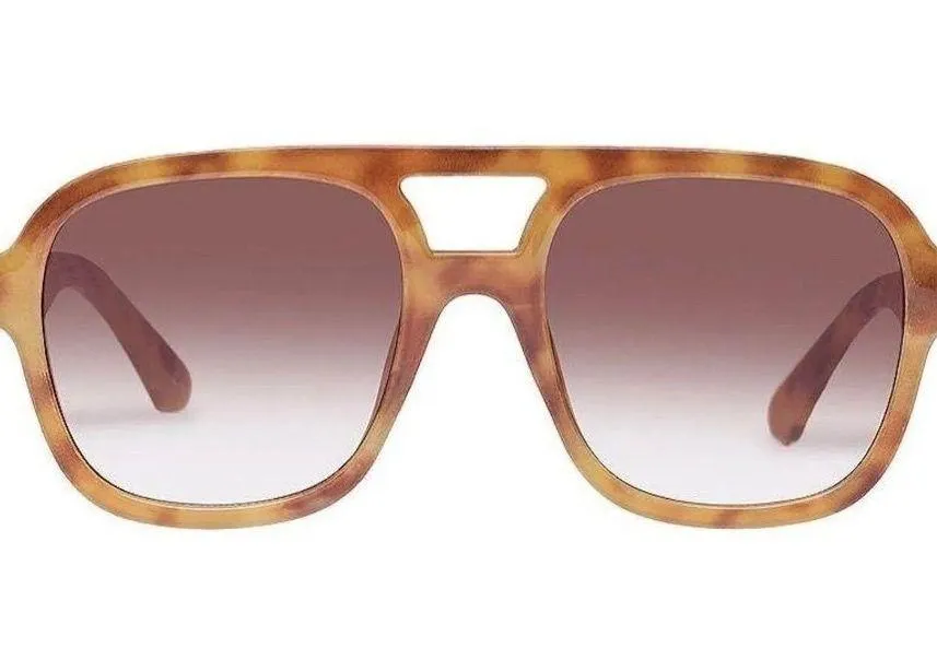 Revolve Tortoiseshell Sunglasses Brown