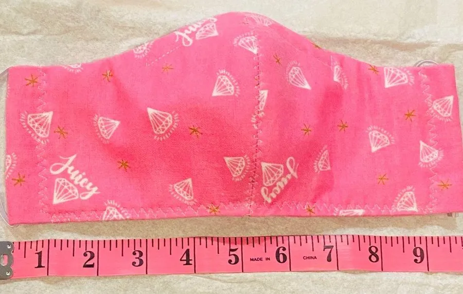 😷Handmade LIMITED Juicy Couture Face Mask