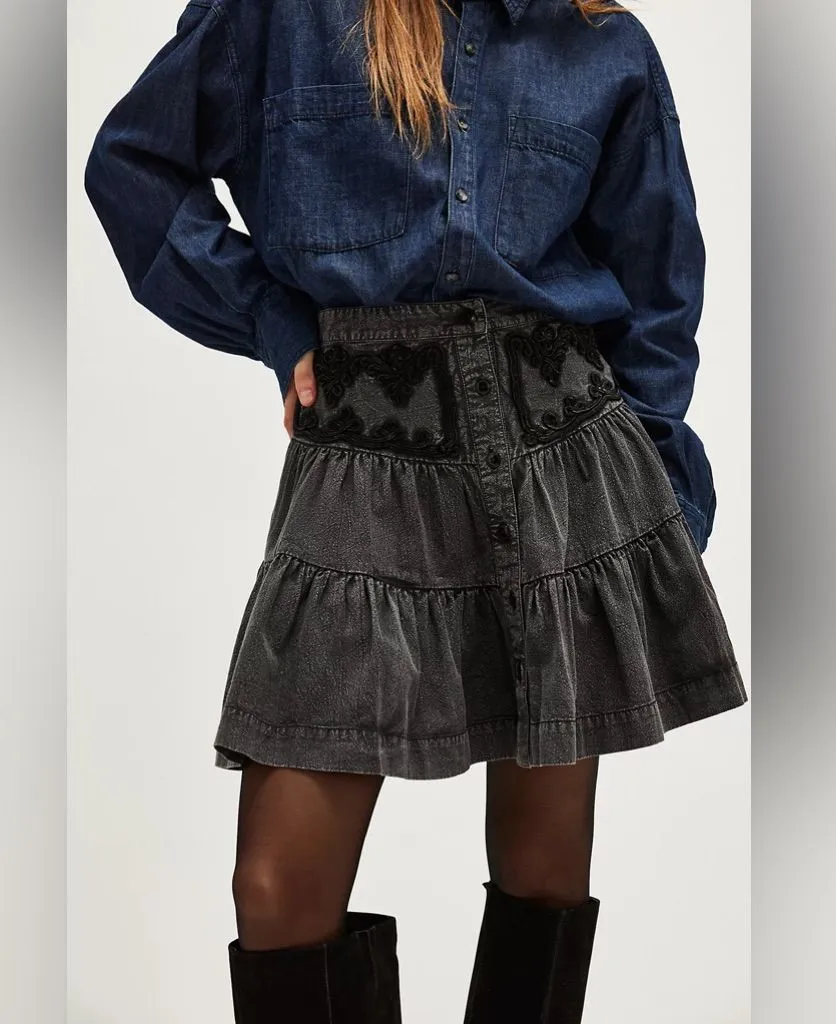 Free people August Mini Skirt