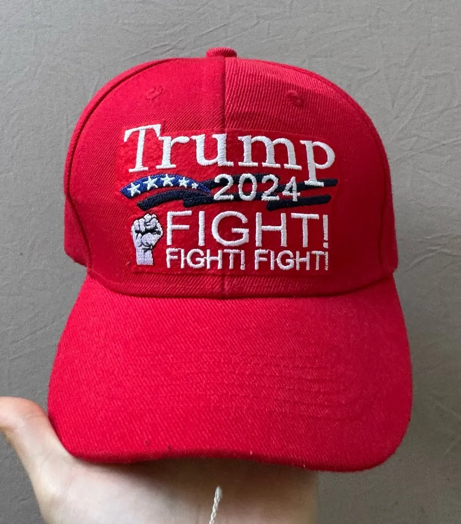 Donald Trump 2024 Presidential Campaign Baseball Cap Red