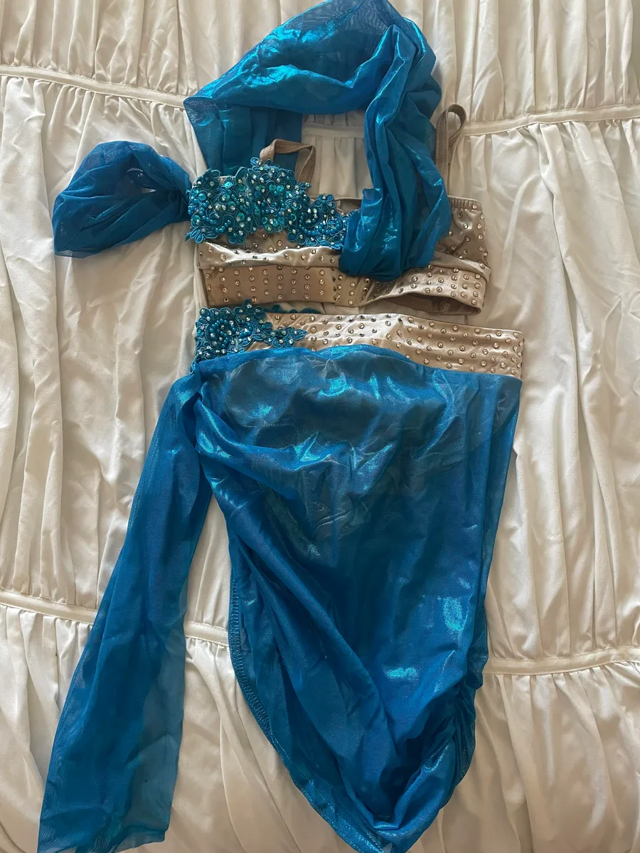 Custom Made Two Piece Dance Costume