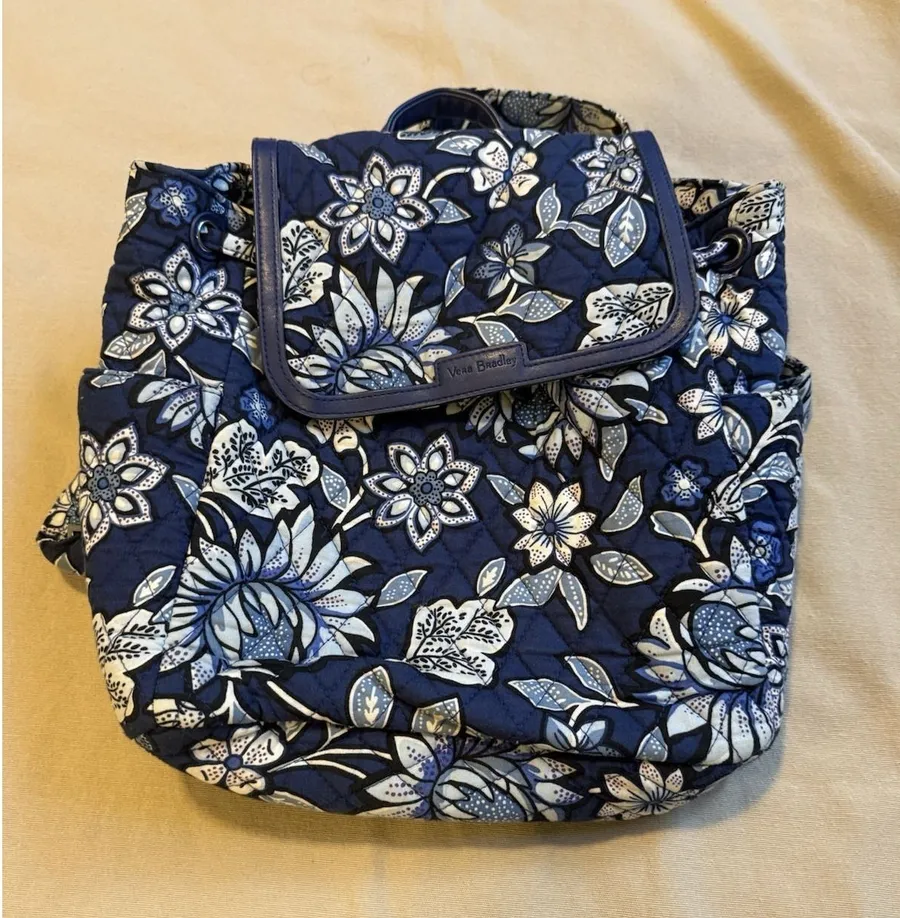 Vera Bradley Fashion Backpack Tropics Tapestry