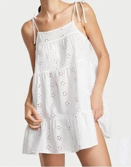 Victoria's Secret Swim
Eyelet Mini Dress Cover-Up