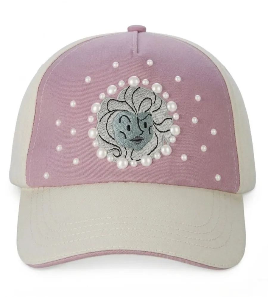 Disney Parks Haunted Mansion Madame Leota Pearl Embroidered Baseball Hat Cap