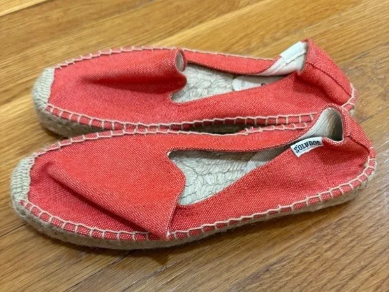Beachy Bohemian Coastal Mediterranean Jute Sole Espadrilles Sz 6 NEW