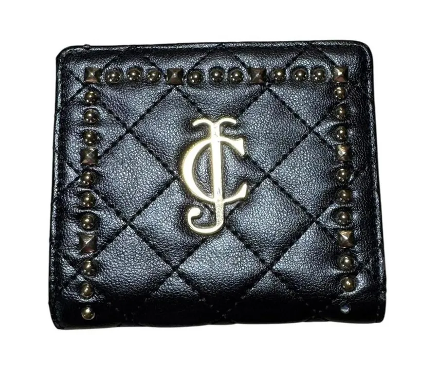 Vintage Y2K Juicy Couture Quilted Leather Wallet