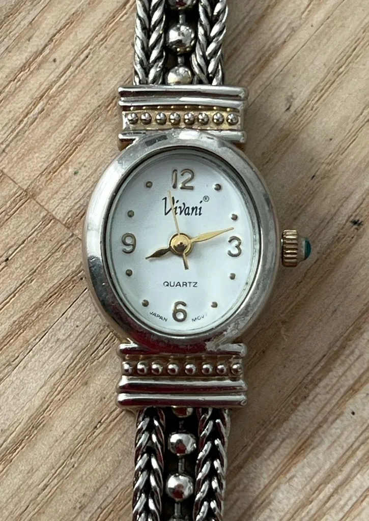 Fashion Watch Vivani Brand Silver