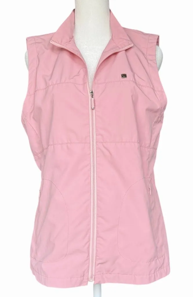 Von Dutch Pink Vest Sz S/M