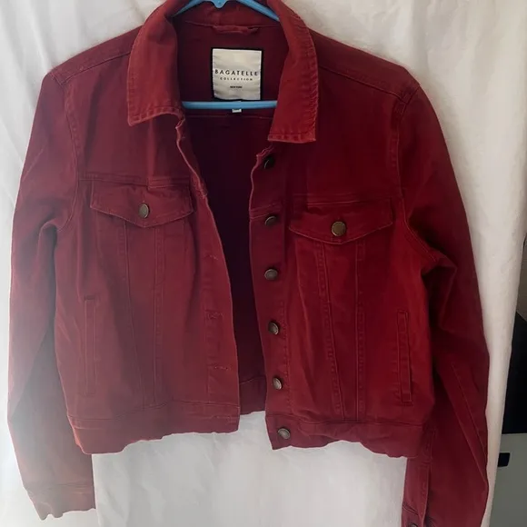 Bagatelle Collection Women’s Vibrant Rust Color Jacket
