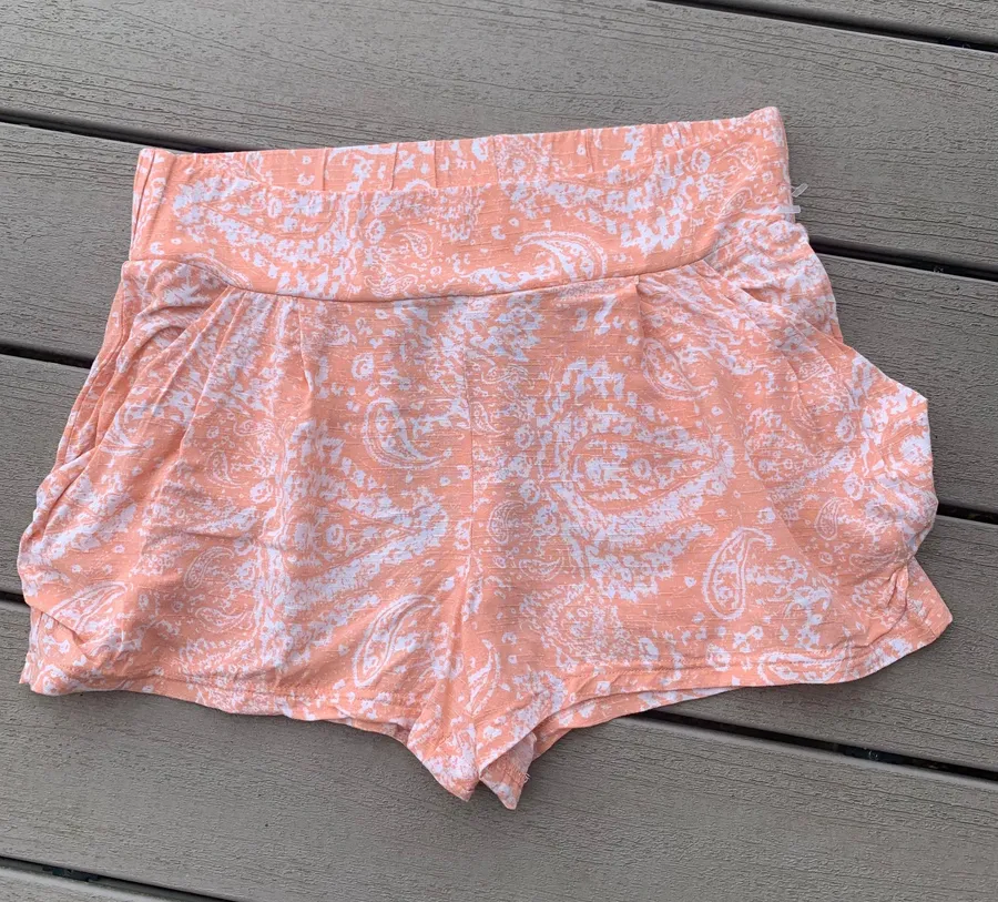Shorts Loose Womens Fits M Peach