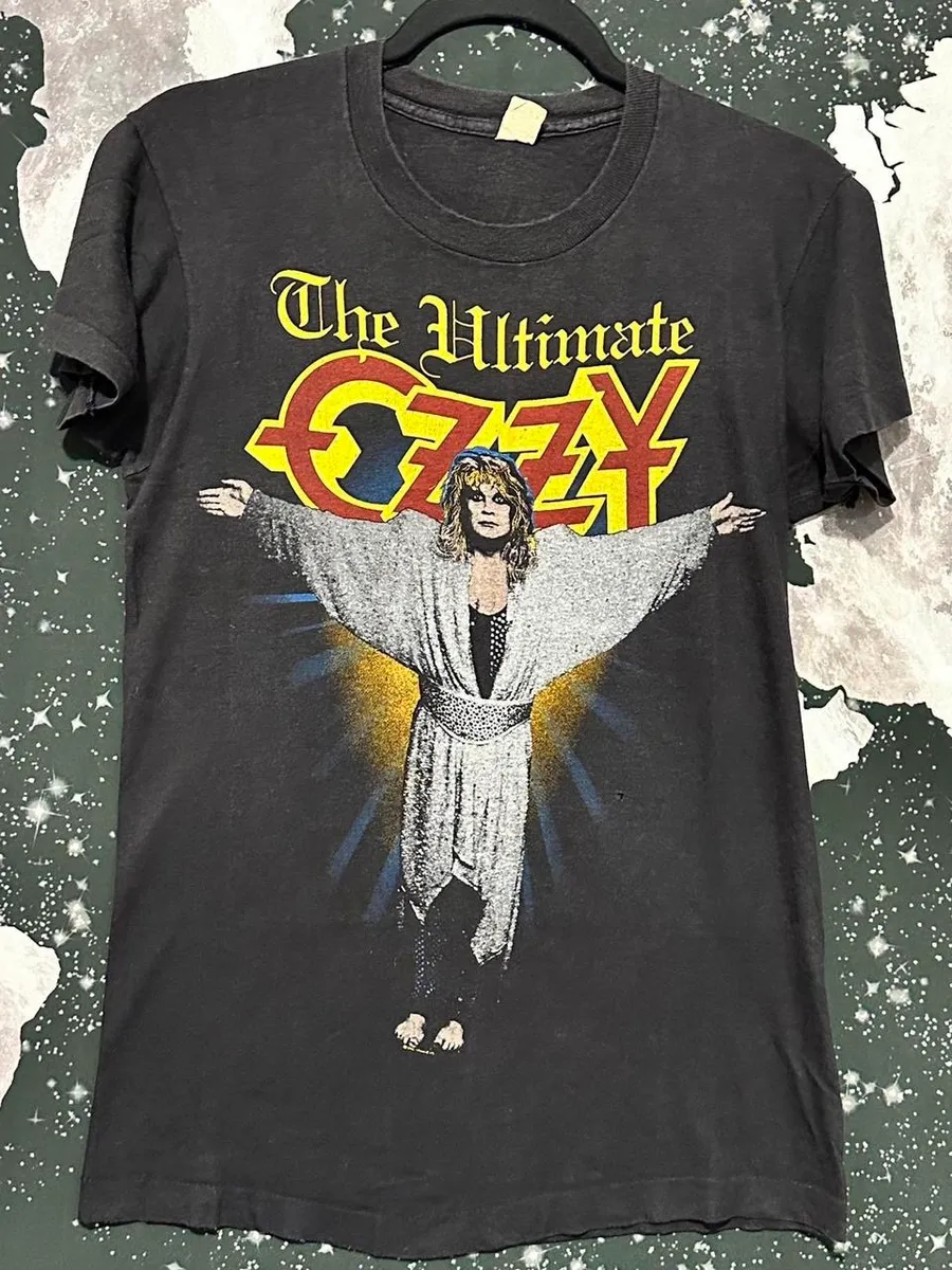 Ozzy Osbourne The Ultimate Tour Shirt Black Size M