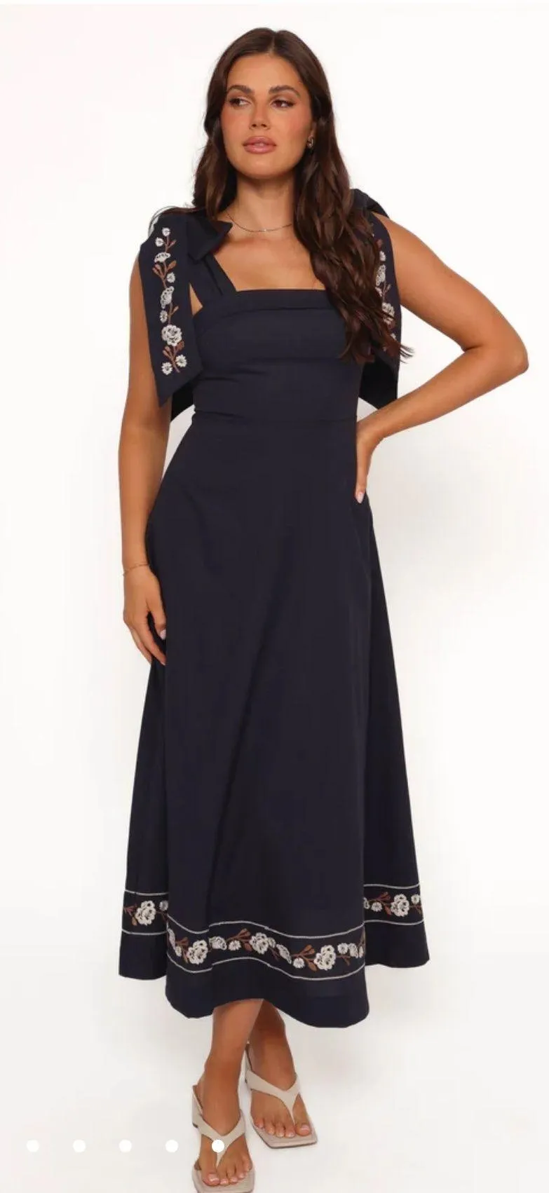 Navy Midi Dress