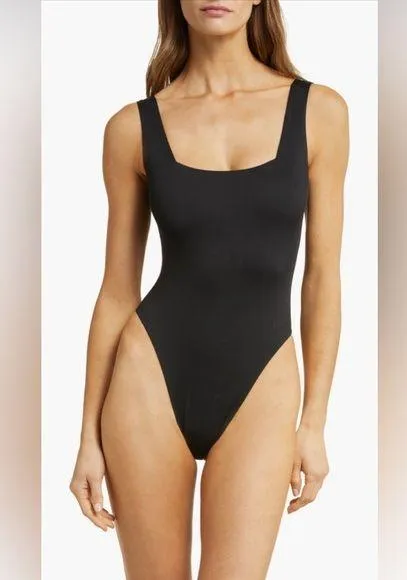 Vitamin A Mika One Piece Swimsuit, Black, Medium, $175