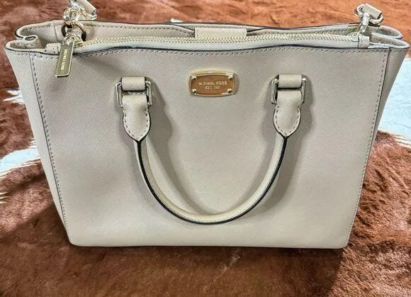Selma Medium Top Zip Satchel Bag Blossom