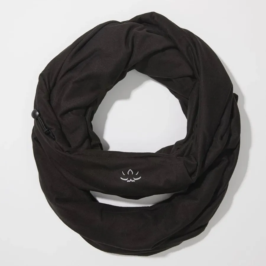 Beyond Yoga Black Infinity Scarf