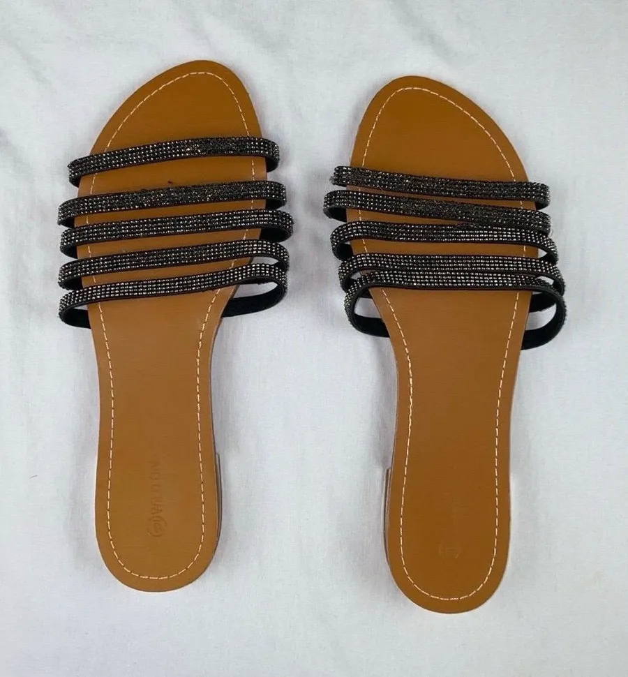 Sandals Black Size 9