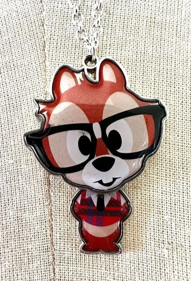 Disney Chip & Dale pendant necklace