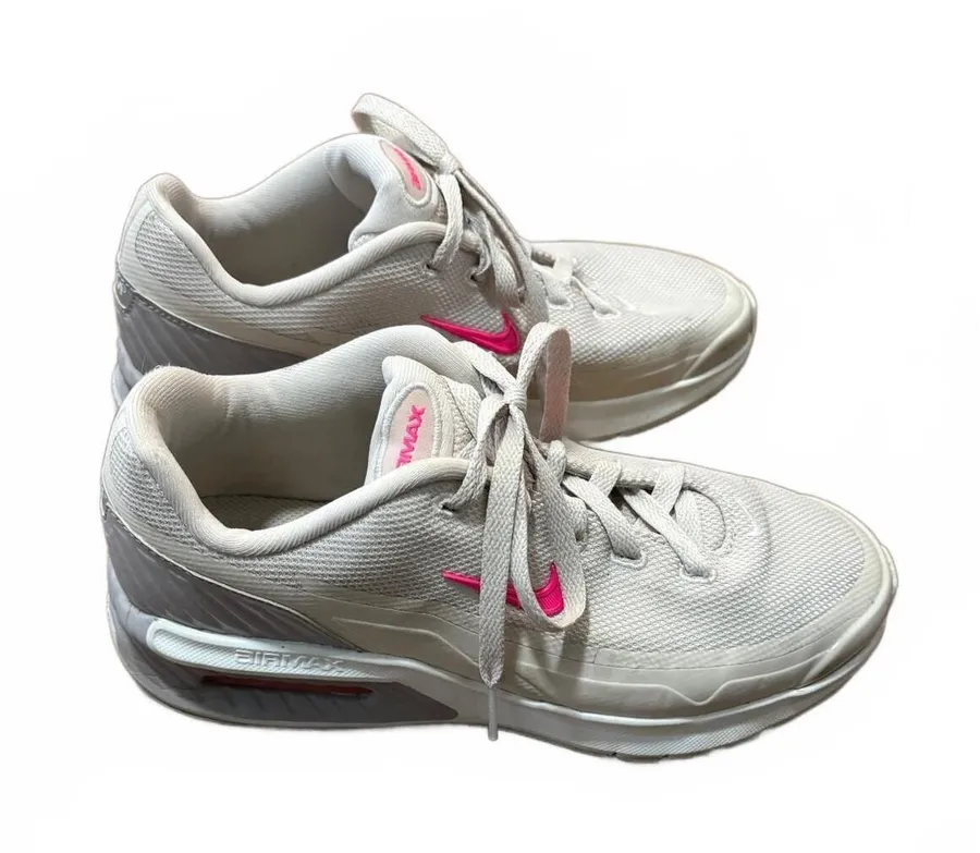 Nike Air Max SYSTM Women’s Size 8 White Gray Pink Running Sneakers Shoes
