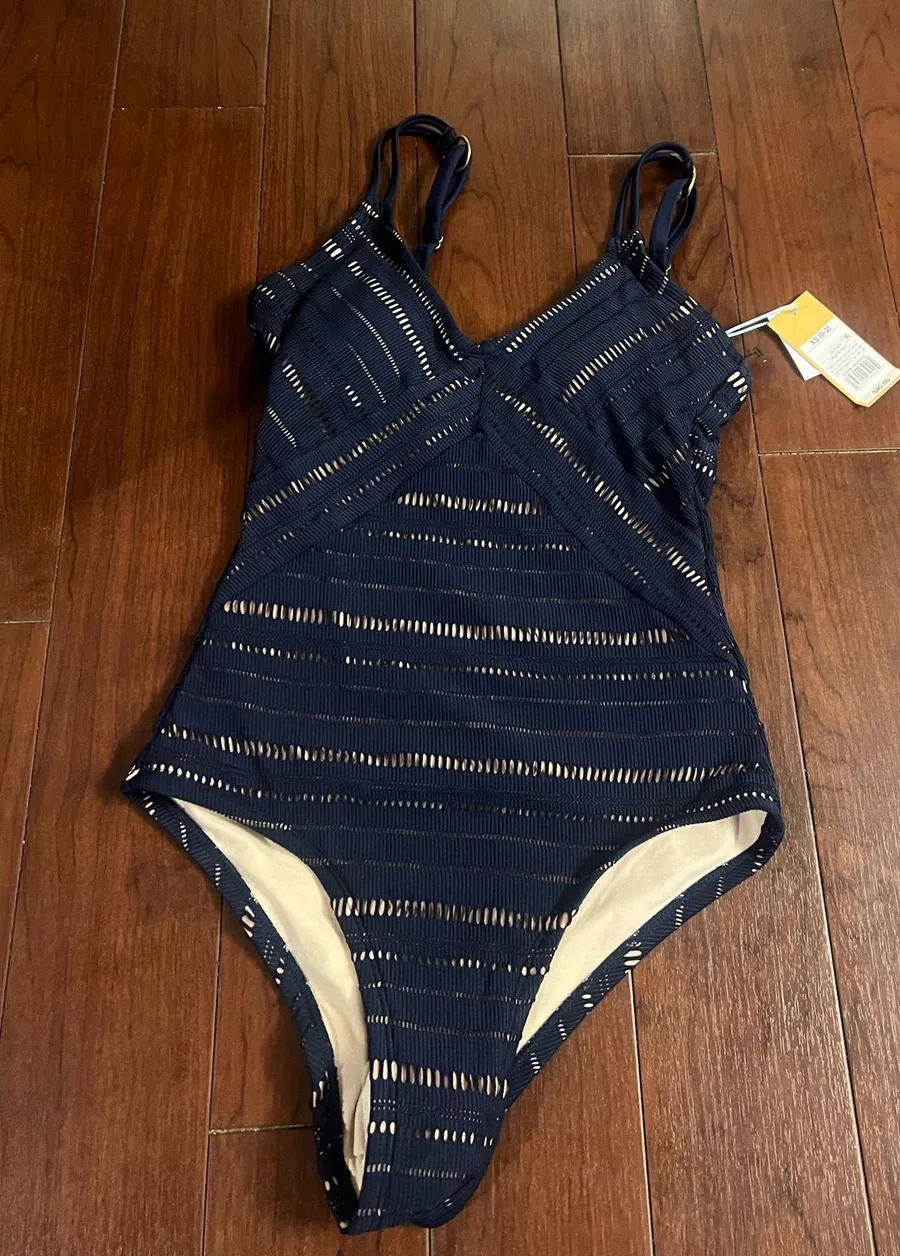 Navy One-Piece Swimsuit