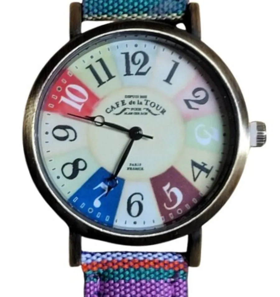 Analog Wristwatch Boho Retro Hippie Quartz Movement NWOT