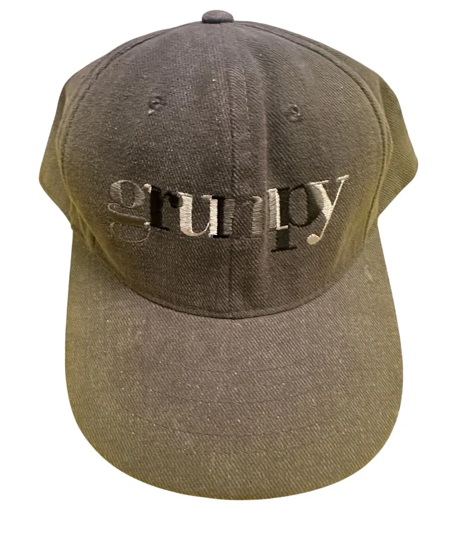 Vintage Disney Parks Mickey Inc Snow White seven 7 Dwarfs Grumpy Baseball Cap