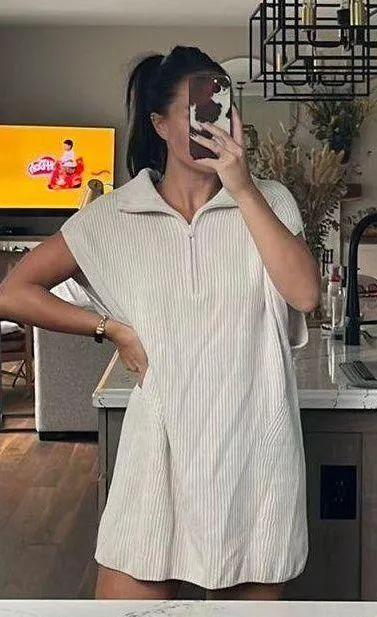 Oversized Vest Dress