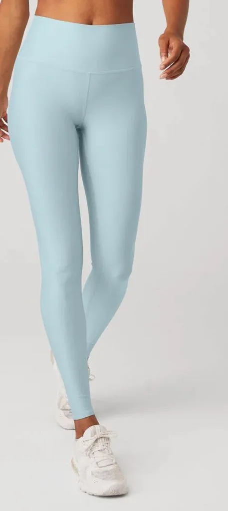 ALO Yoga High-Waist Light Blue Leggings