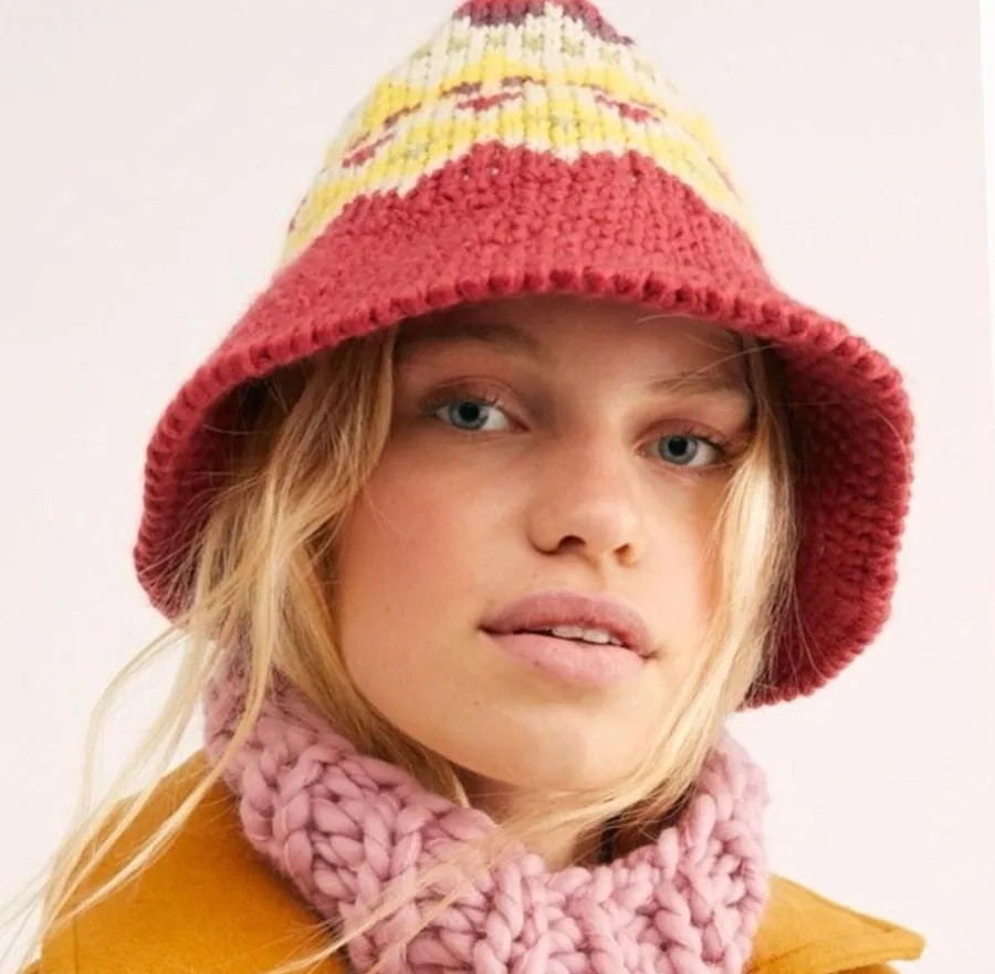 High Road Fairisle Bucket Hat