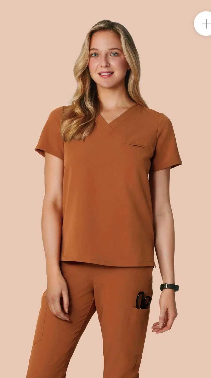 Mandala Scrubs Tan