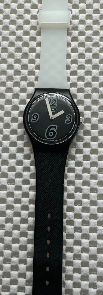 Swatch Watch Burn Inside GB219 Vintage 2003