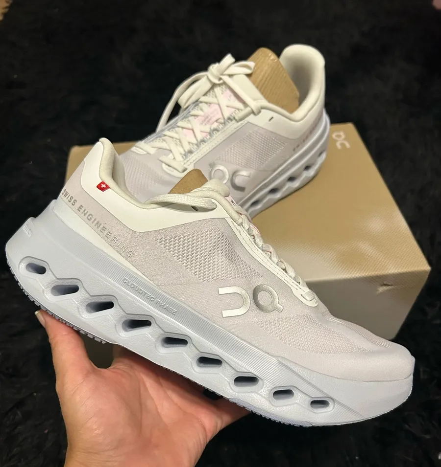 ON CLOUDSURFER Next peony Heather lace up shoes sneakers new