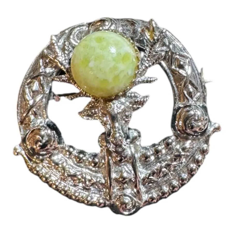 Celtic brooch Silver