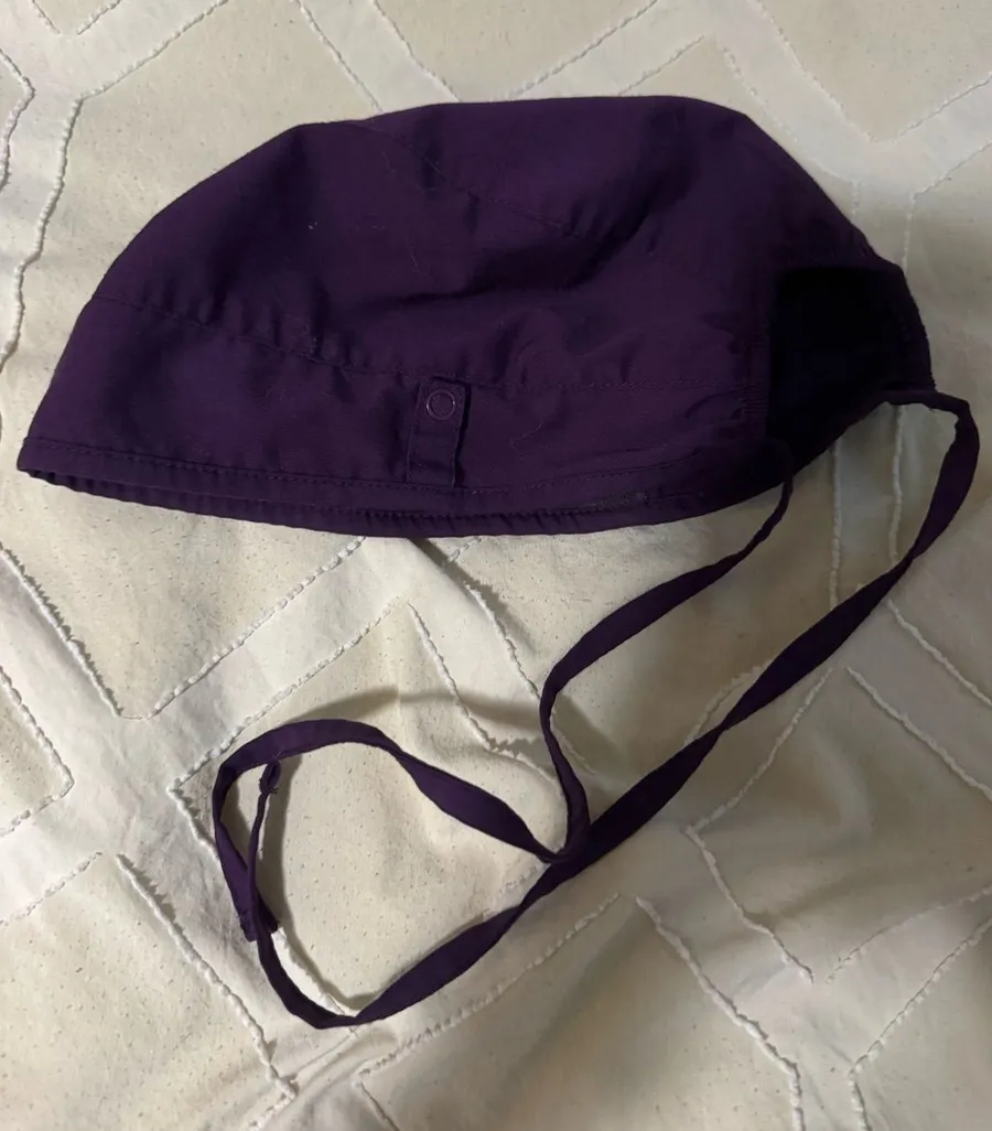Purple Women’s Scrub Cap