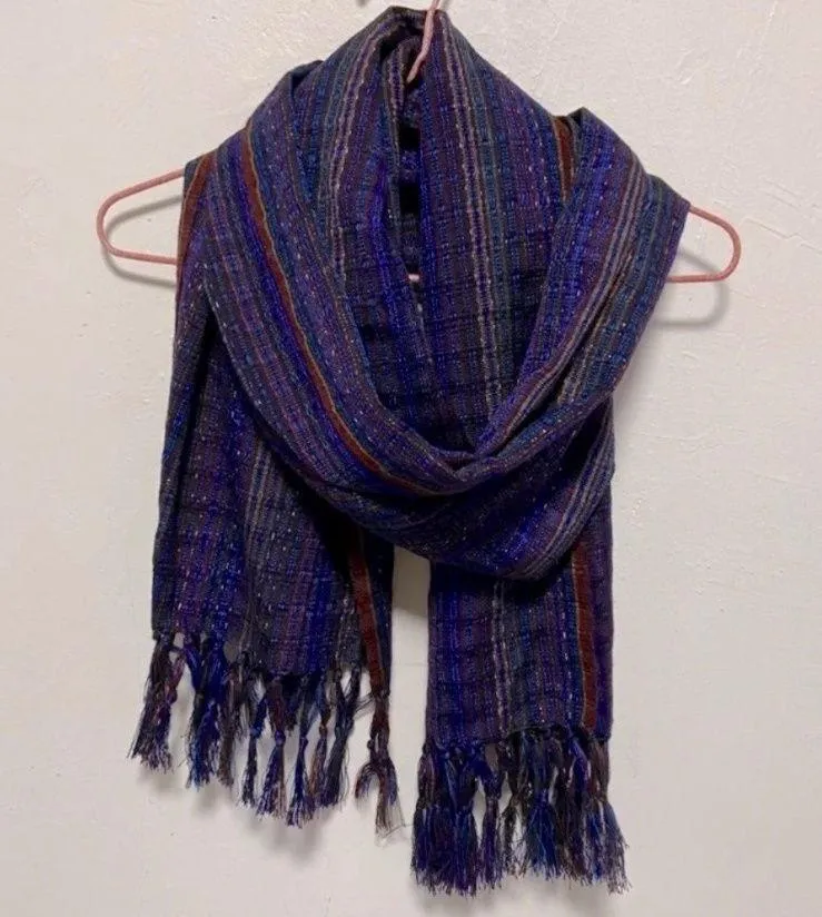Long Multi Tassel Scarf Multiple
