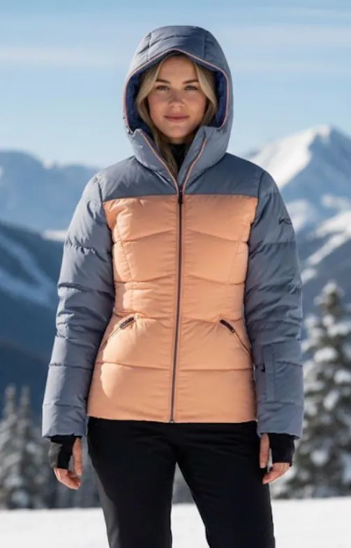 NWT!! Rare!! KJUS Vals Duck Down Insulated Ski Jacket Size Small Blue