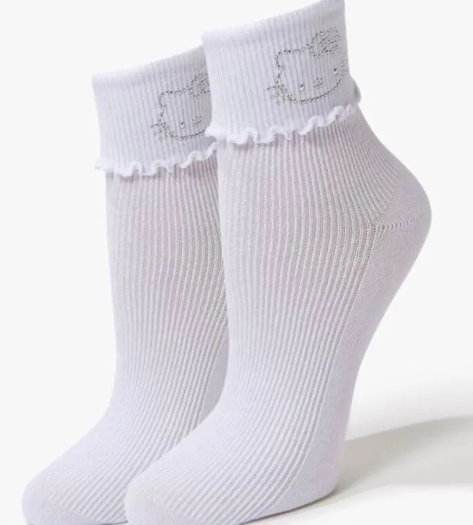 Hello Kitty Limited Edition Rhinestone Socks