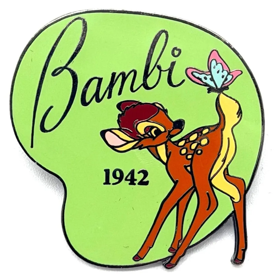 Disney Bambi 1942 Pin #96 of 101 Countdown to the Millennium Fotoball Retired