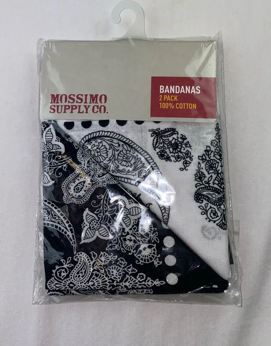 NEW bandanna set Black