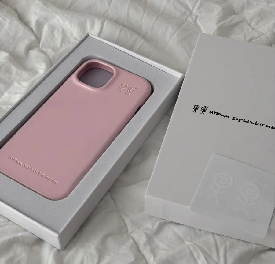 URBAN SOPHISTICATION IPHONE 15 BUBBLEGUM CASE Pink